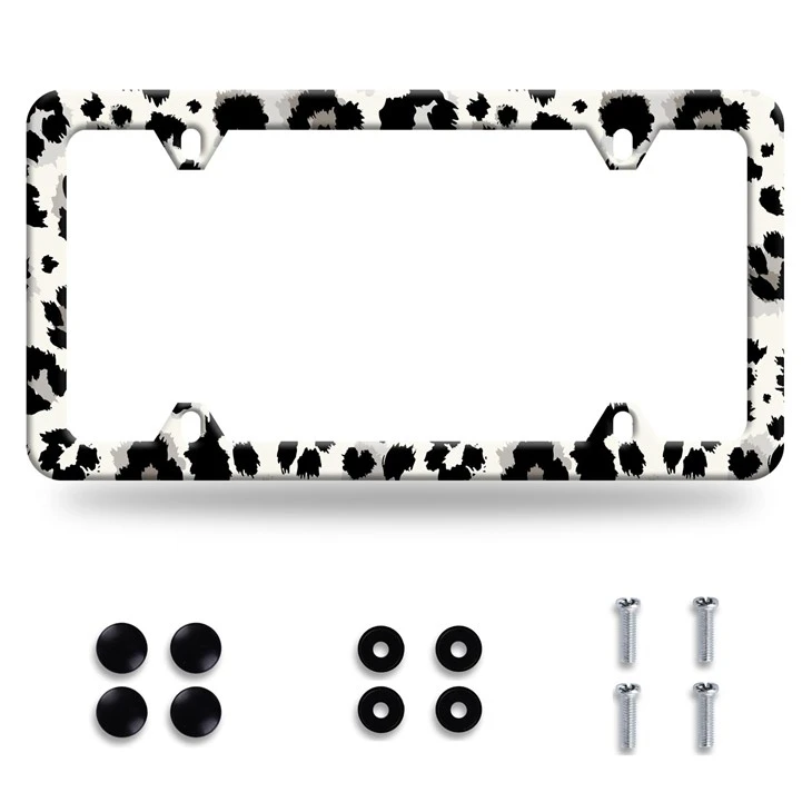 Fun Stainless Steel License Plate Holder